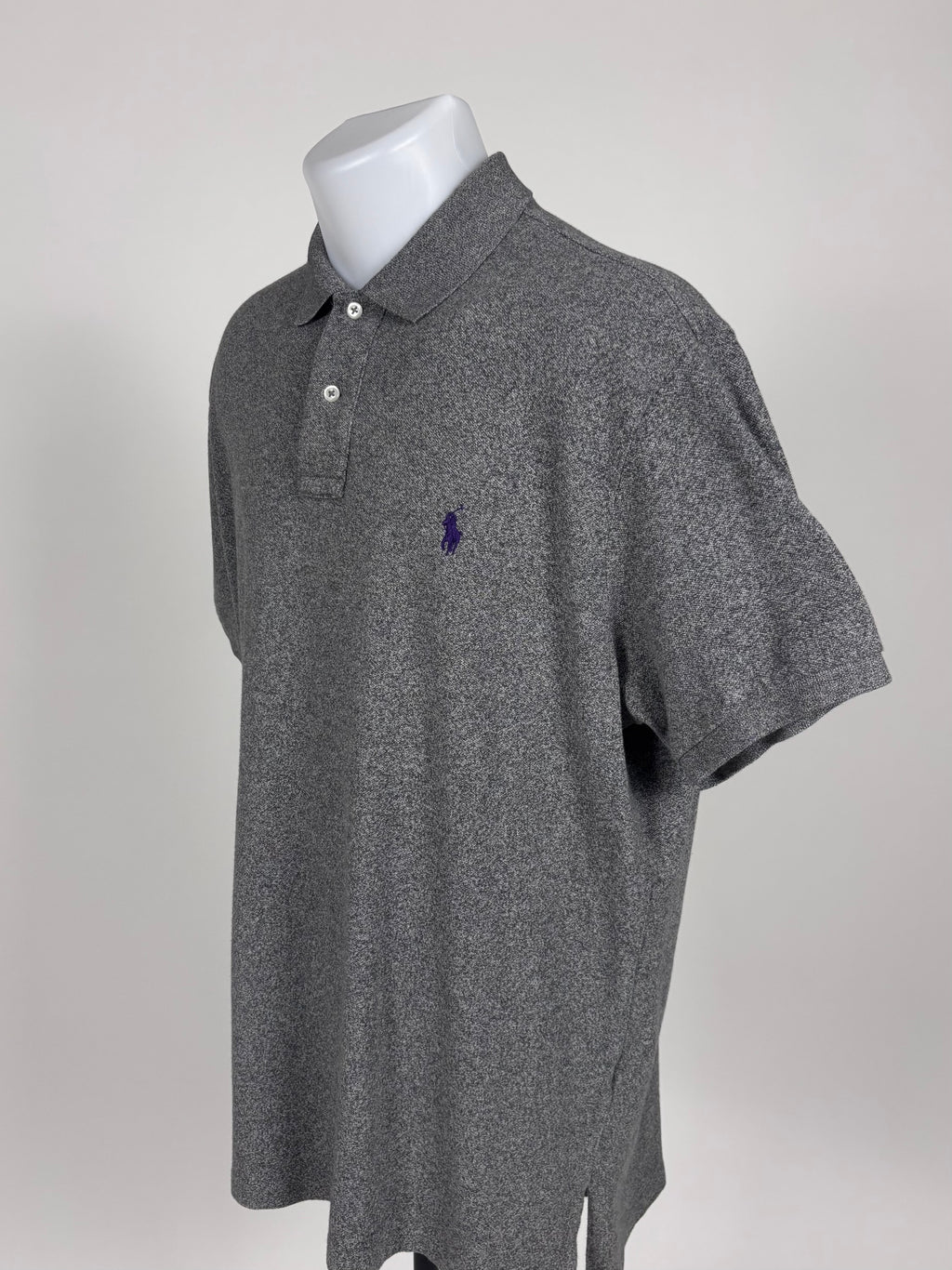Polo Ralph Lauren Custom Fit grigia - Taglia XL