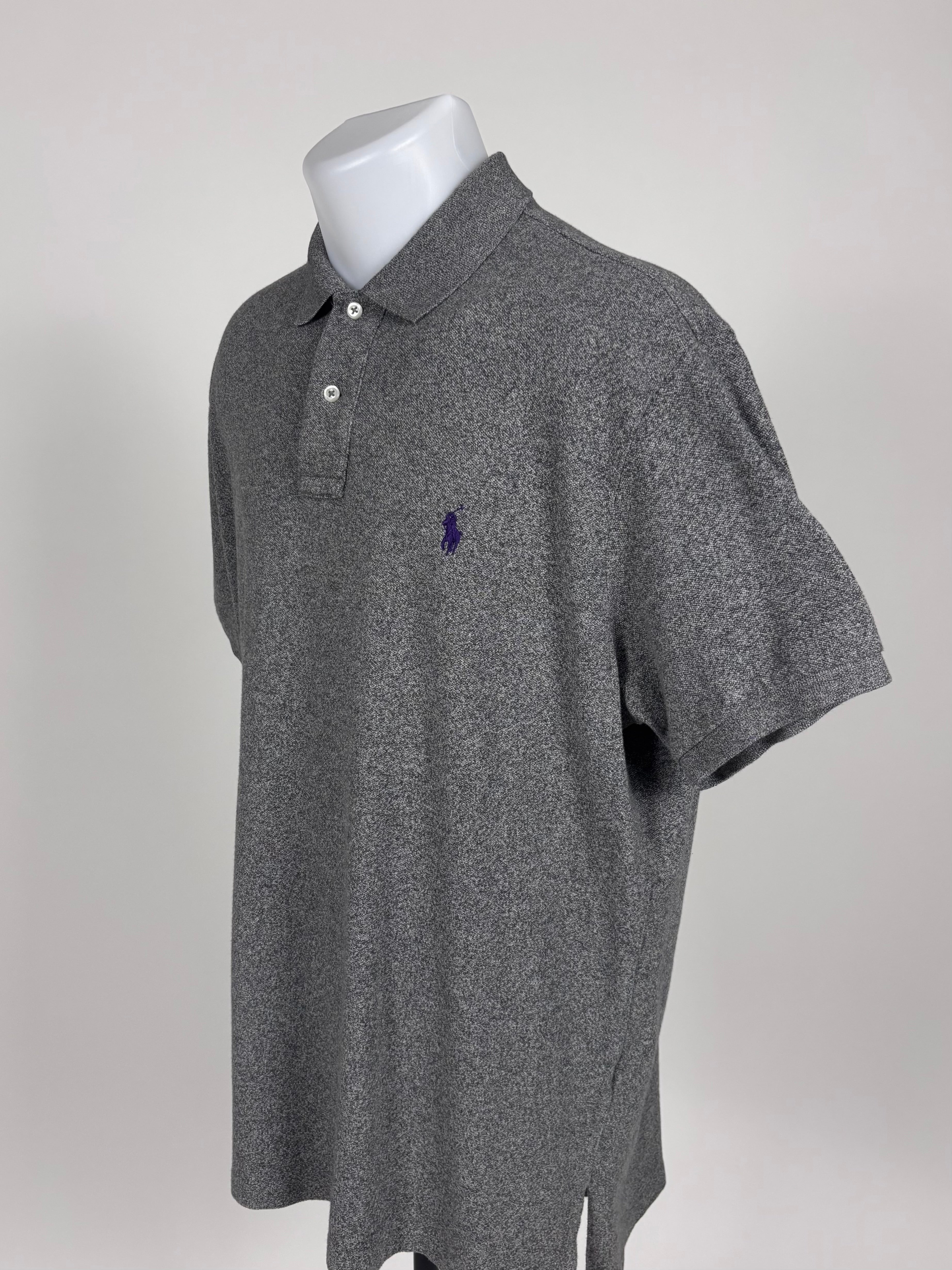 Polo Ralph Lauren Custom Fit grigia - Taglia XL