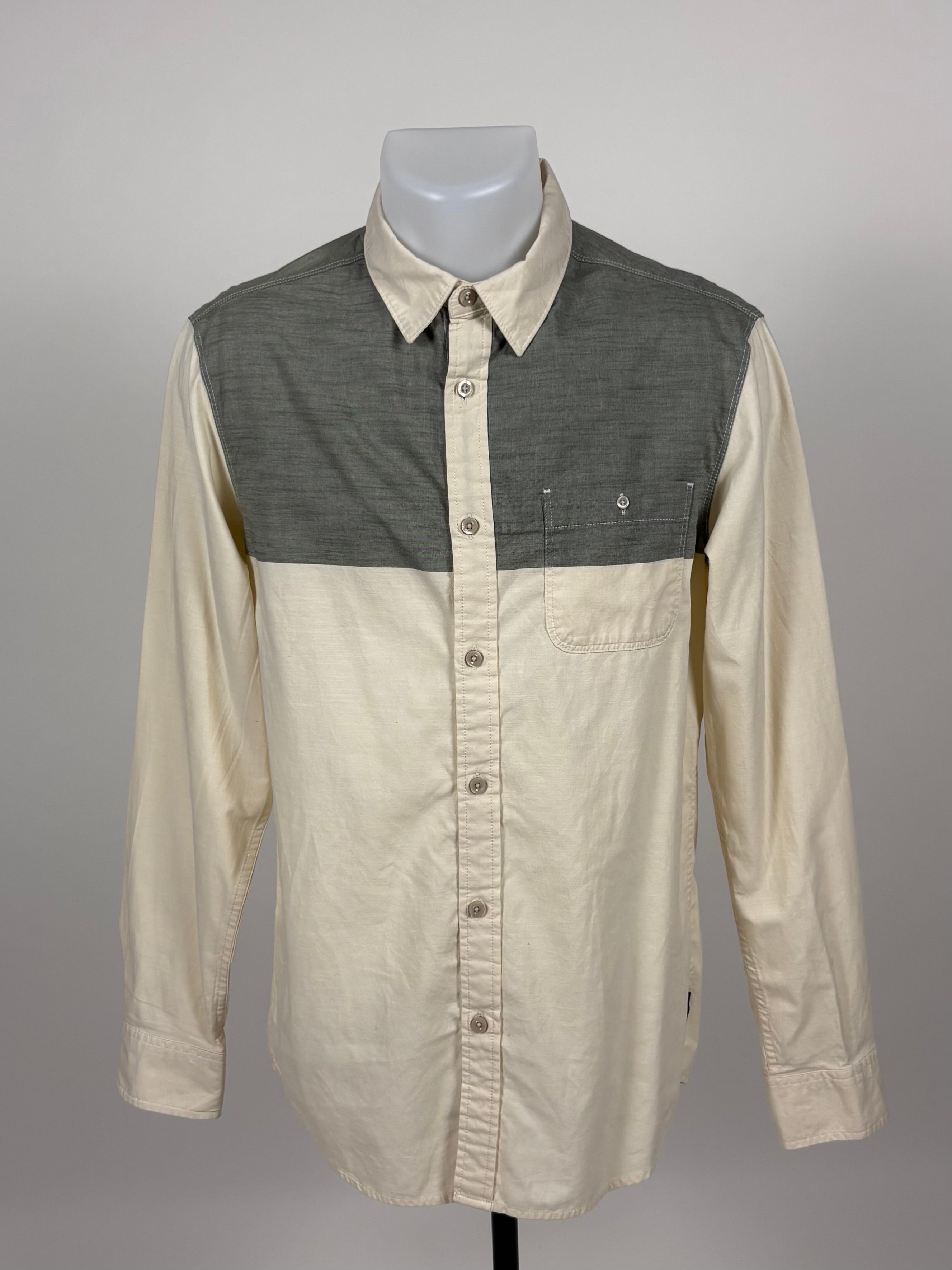 Camicia The North Face Beige e Grigio Verde - Taglia S