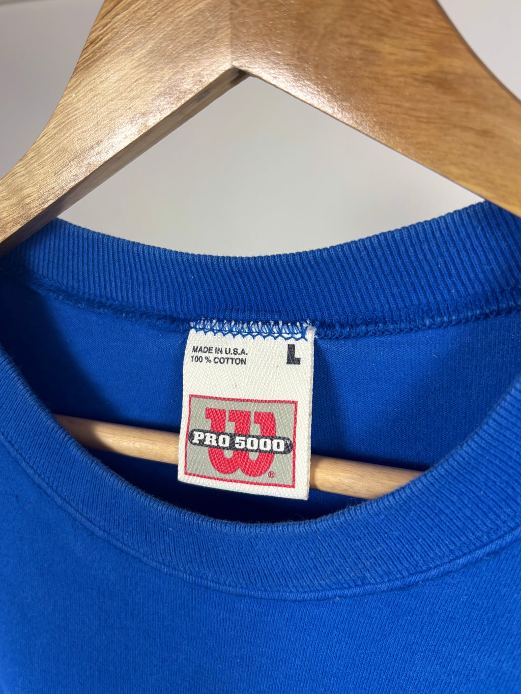 T-shirt Vintage Wilson Made in USA - Taglia L