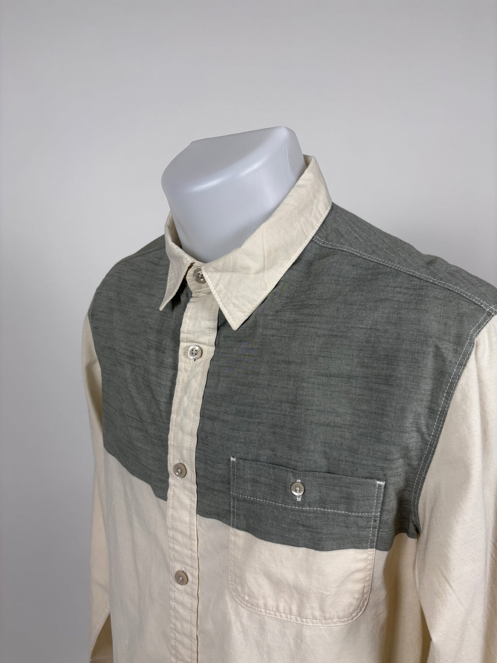 Camicia The North Face Beige e Grigio Verde - Taglia S