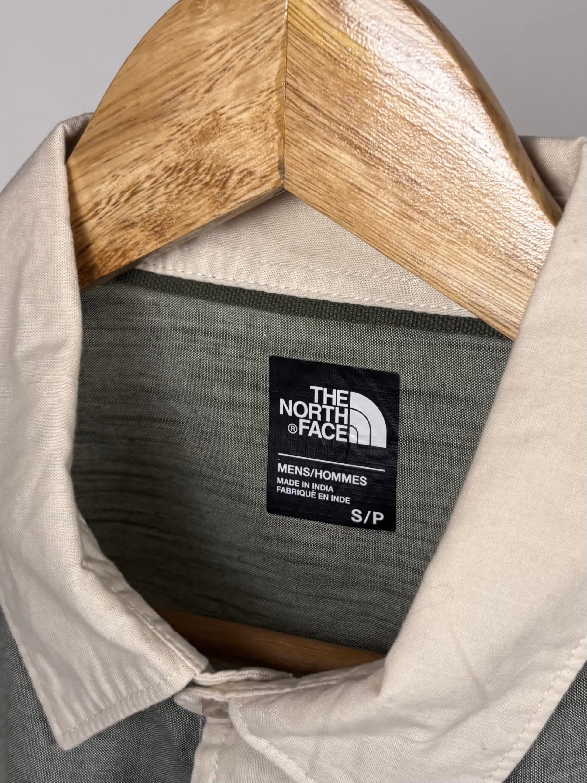 Camicia The North Face Beige e Grigio Verde - Taglia S