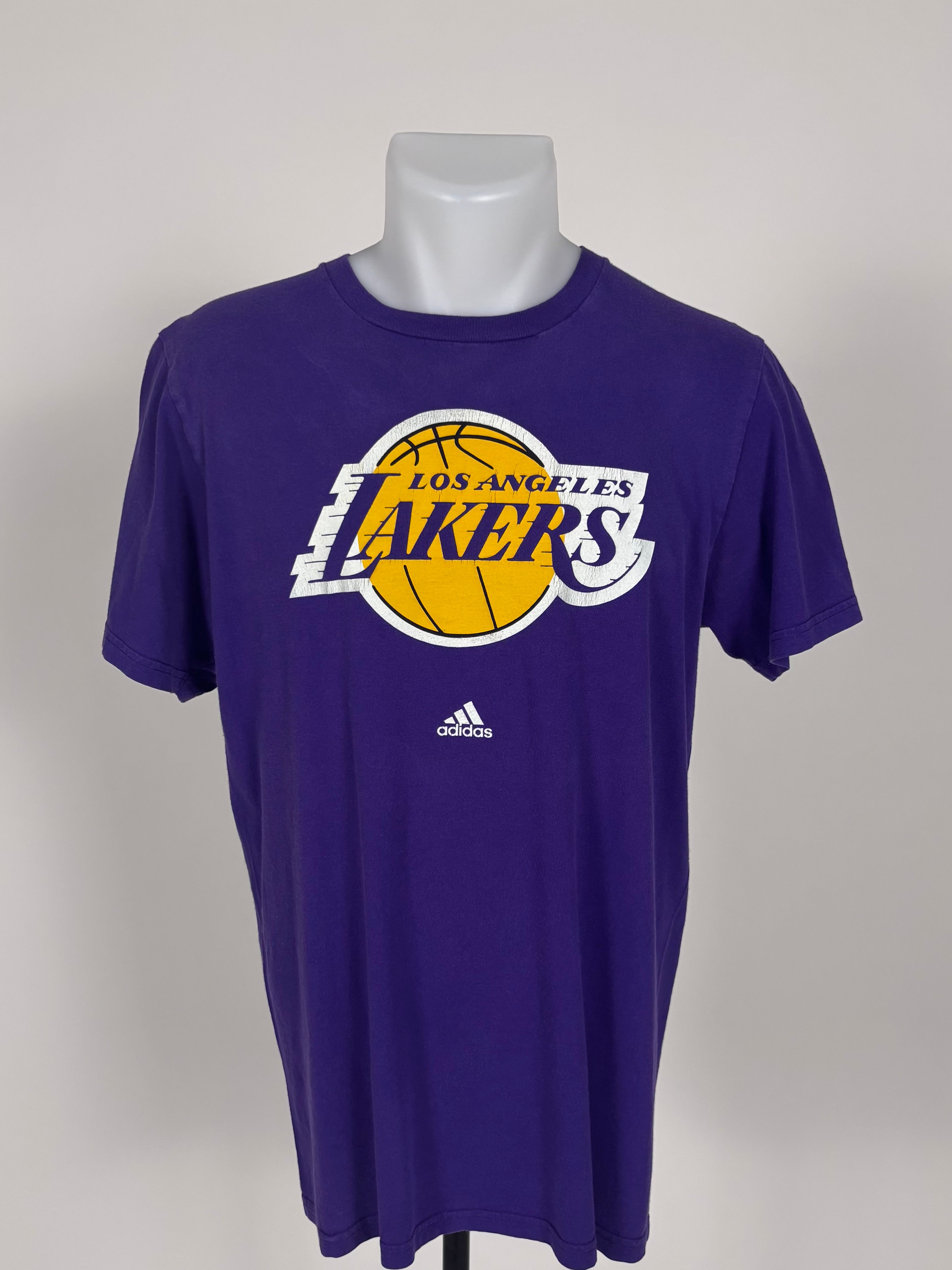 T-shirt Vintage Adidas Los Angeles Lakers - Taglia M