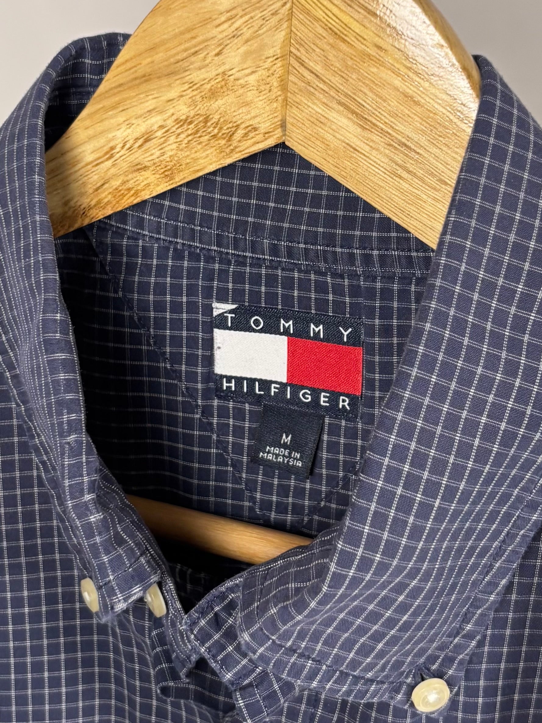Camicia Tommy Hilfiger maniche corte a quadri - Taglia M