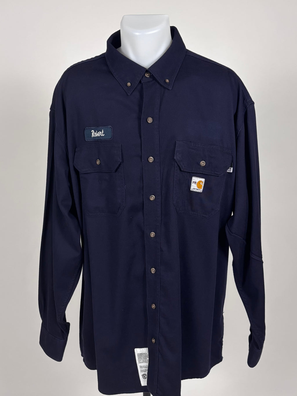 Camicia da Lavoro Carhartt Blu Navy - Taglia XL