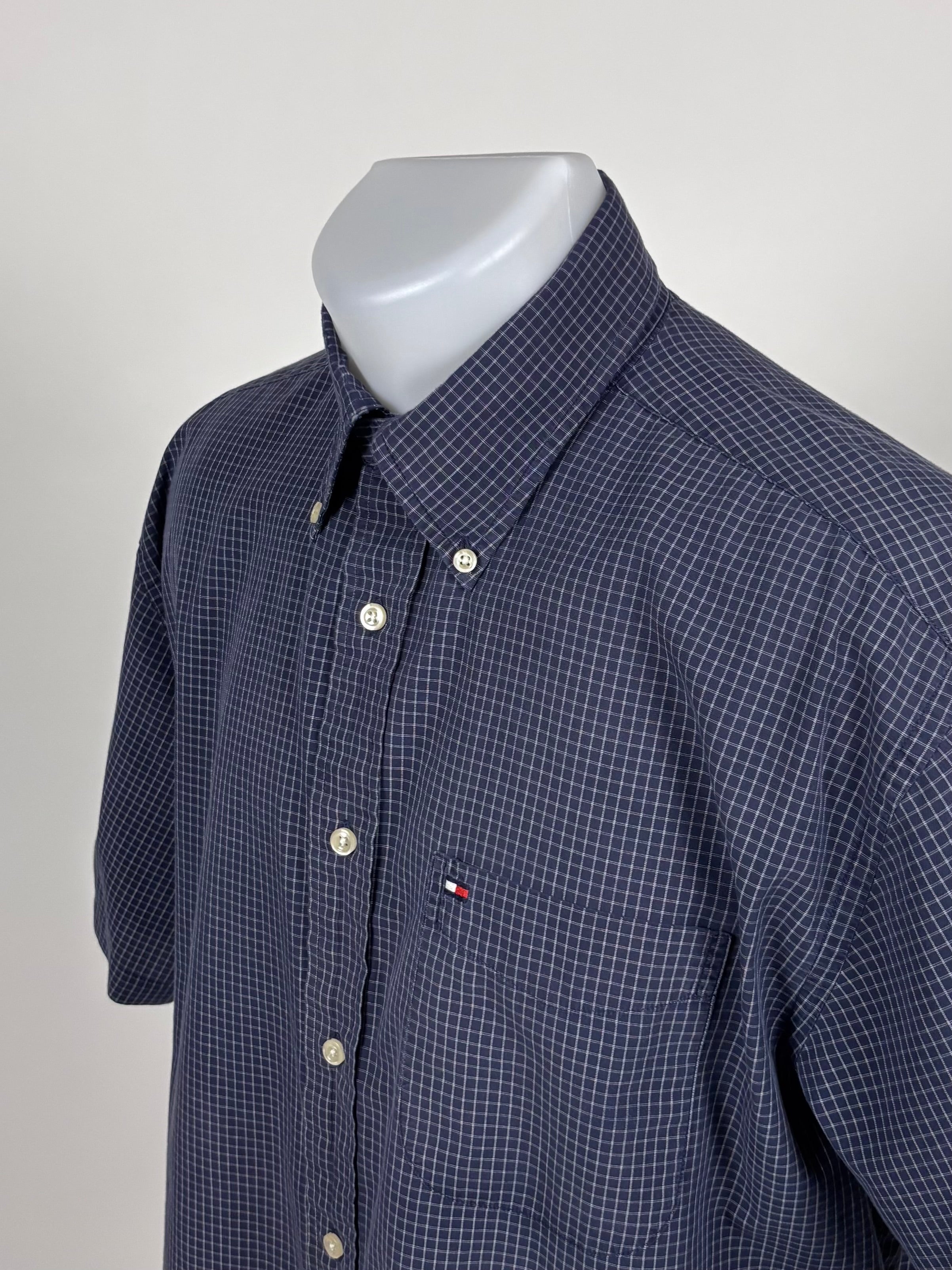 Camicia Tommy Hilfiger maniche corte a quadri - Taglia M