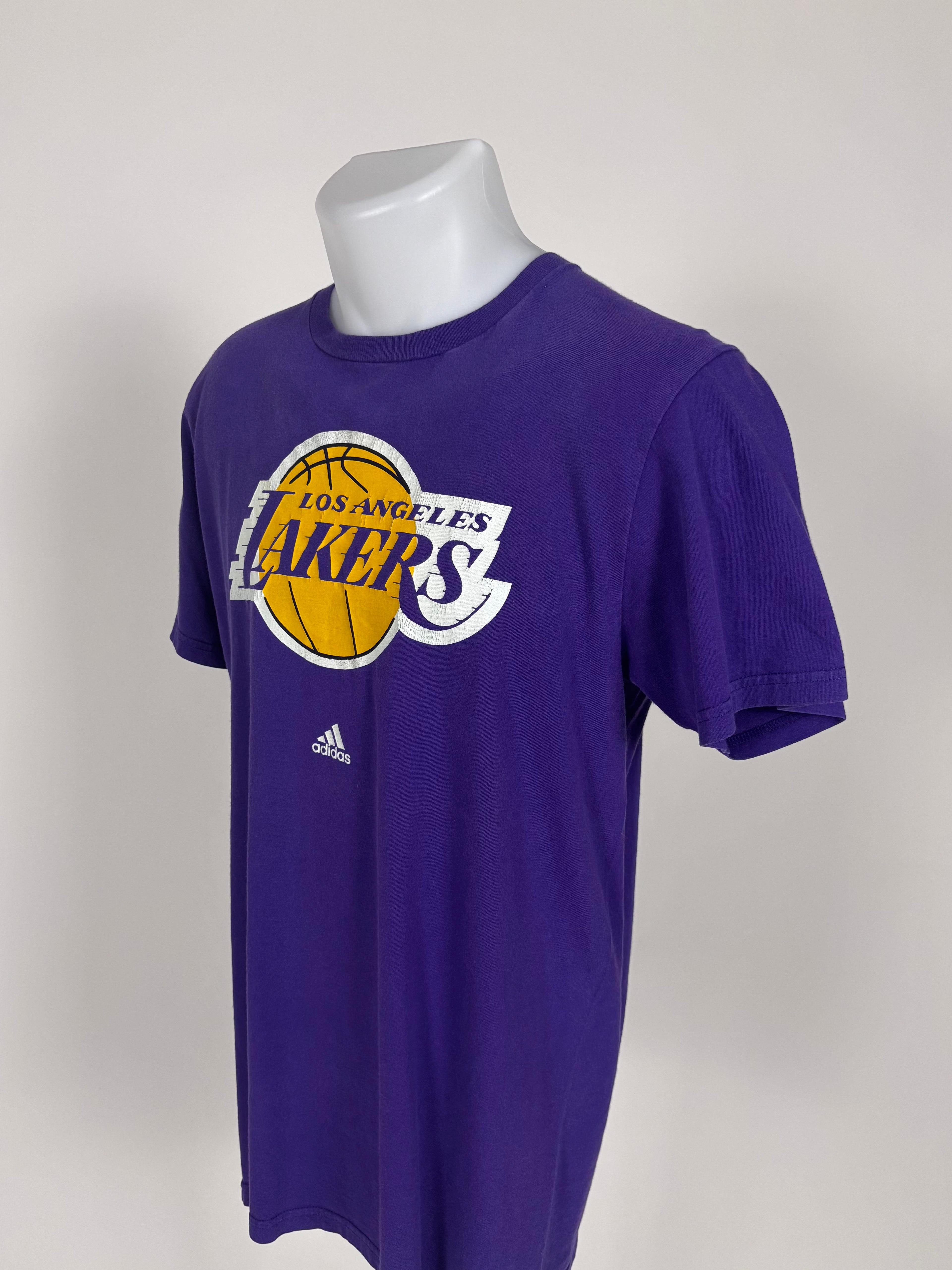 T-shirt Vintage Adidas Los Angeles Lakers - Taglia M