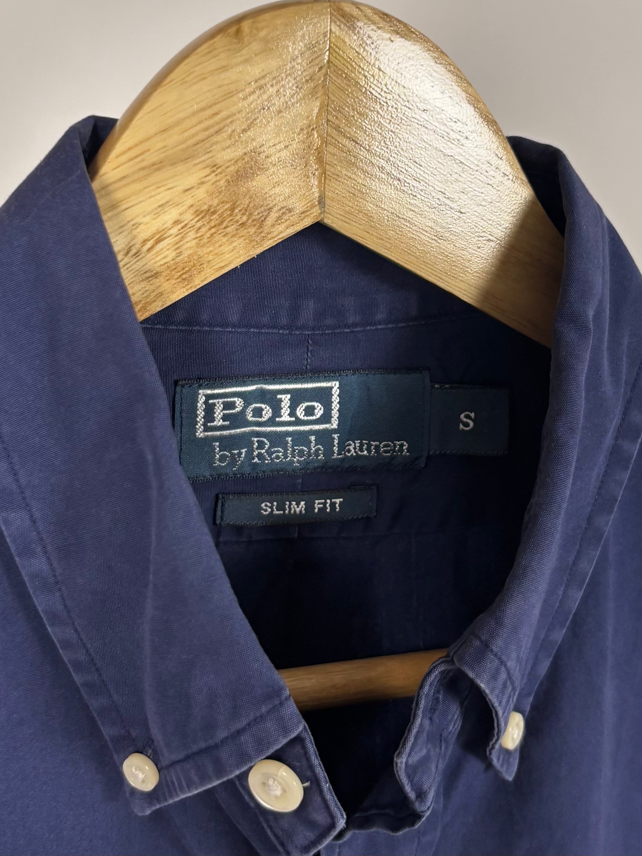 Camicia Polo Ralph Lauren Slim Fit Blu - Taglia S