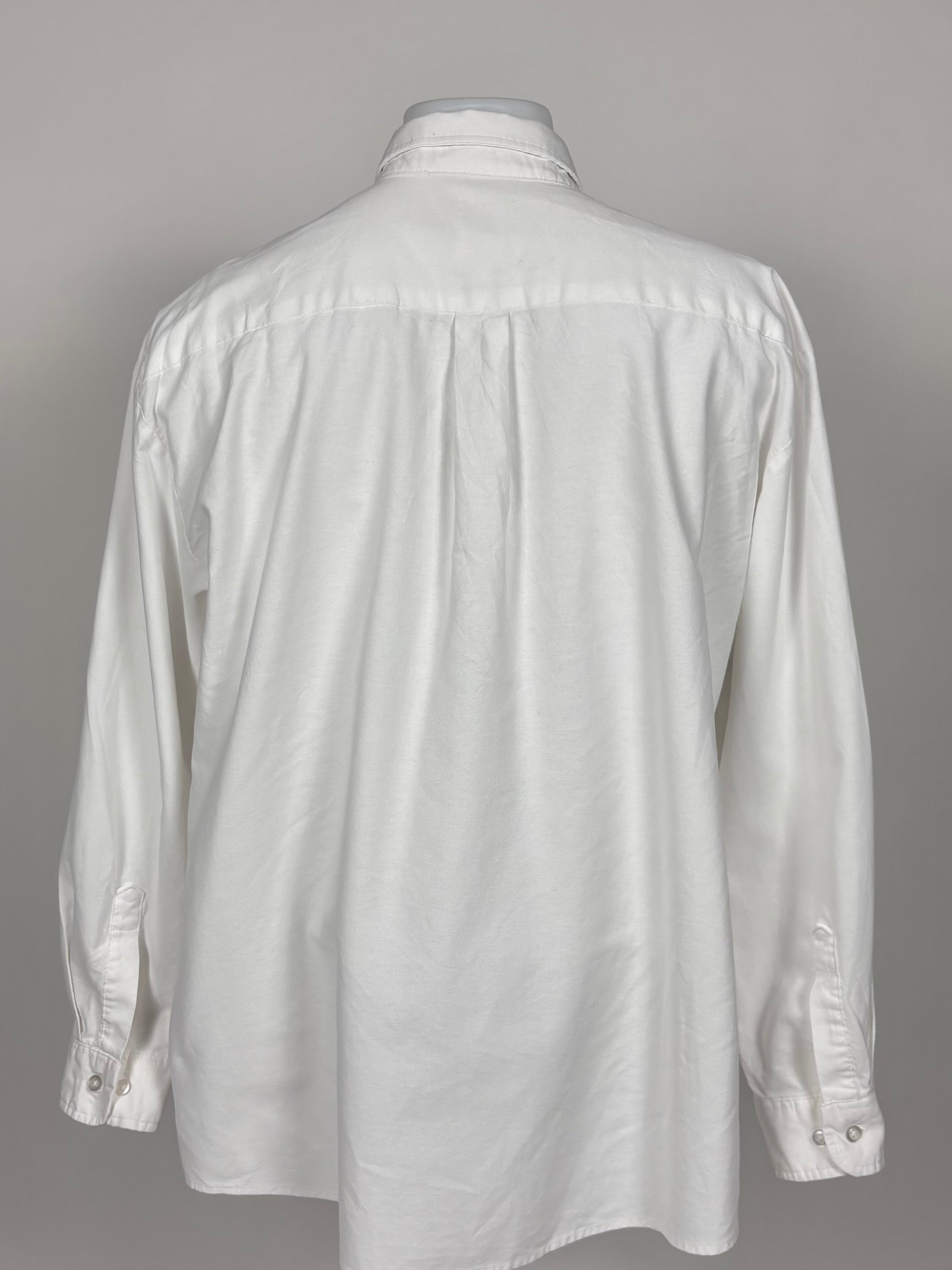 Camicia Dickies manica lunga bianca classic style - Taglia XL