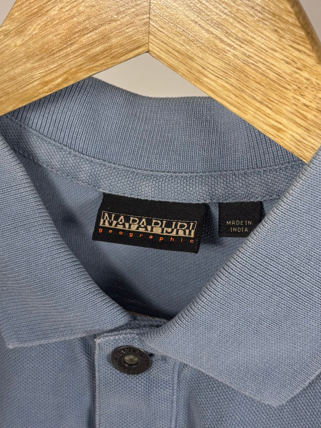 Polo Napapijri azzurra - Taglia M
