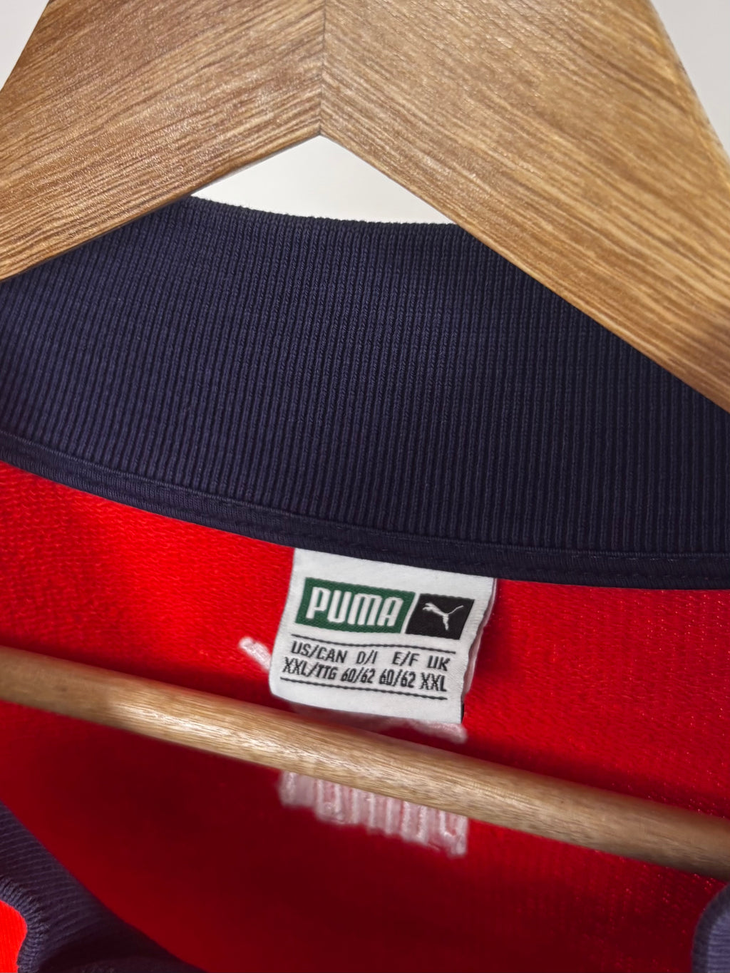 Felpa PUMA Rosso/Blu Scuro - Taglia XXL
