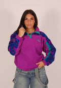 Fleece Vintage Fila Anni '90, Made in Italy - Taglia M
