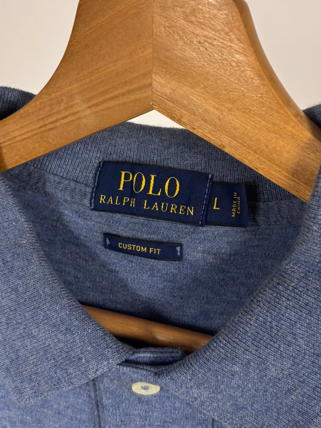 Polo Ralph Lauren "Custom Fit" - Blu