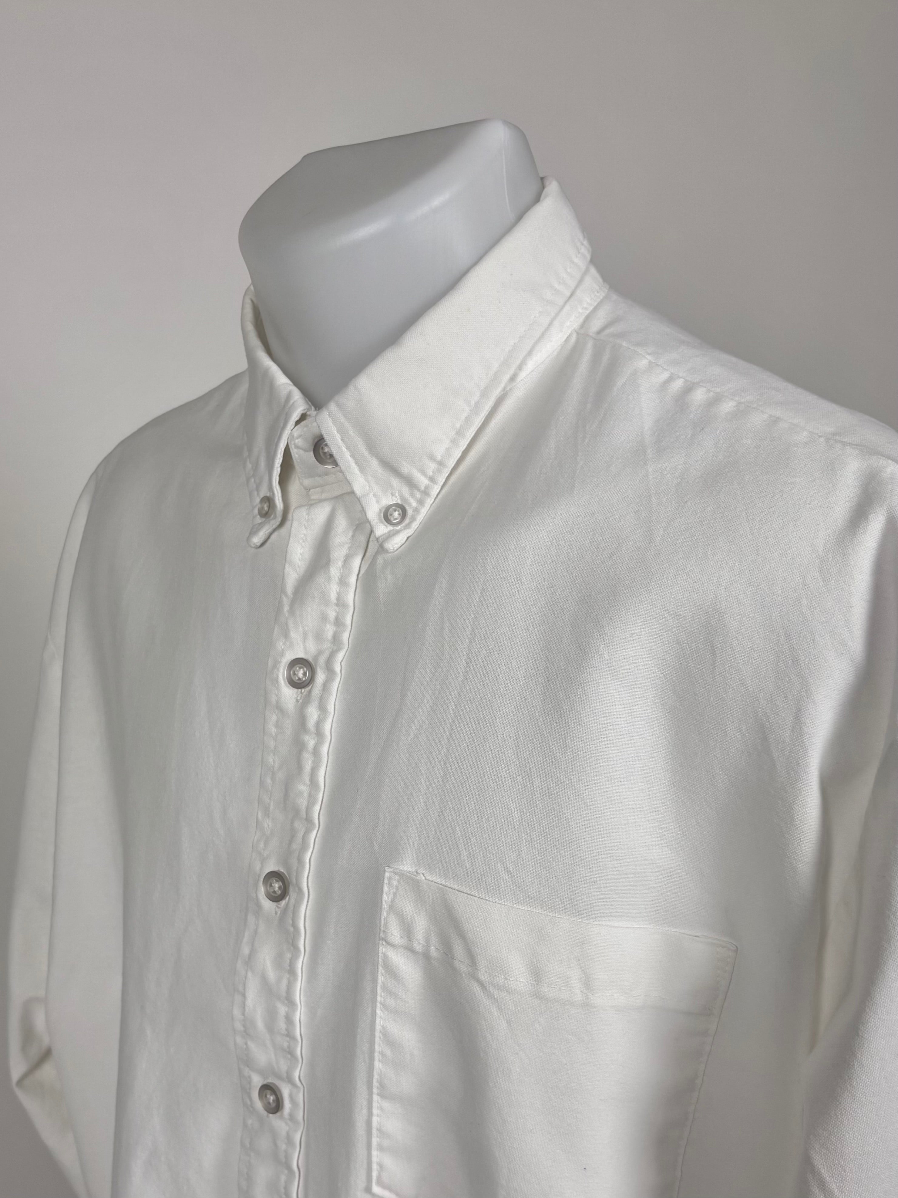 Camicia Dickies manica lunga bianca classic style - Taglia XL