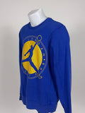 Felpa Air Jordan primi anni ‘10 Blu e Giallo - Taglia L