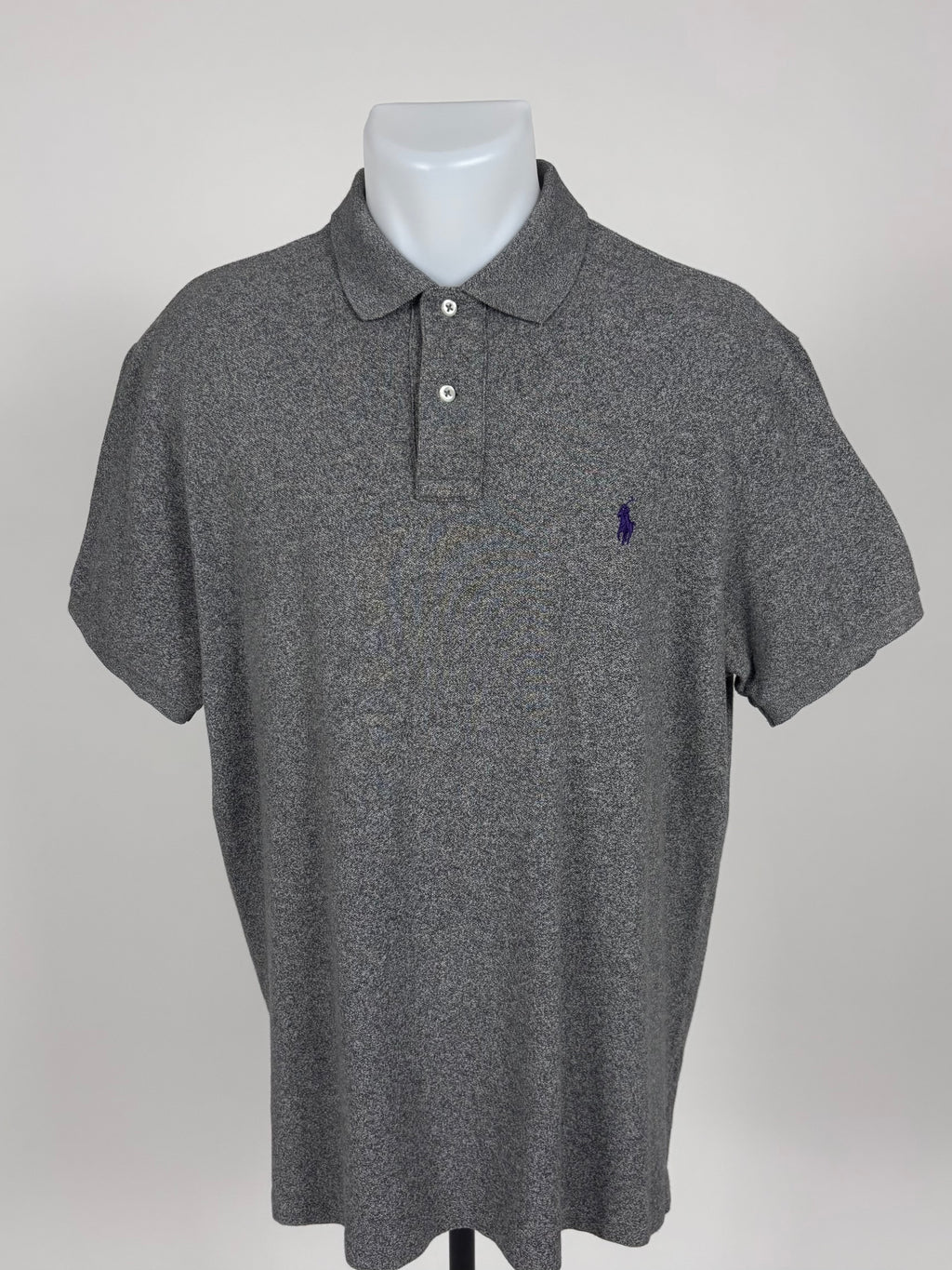 Polo Ralph Lauren Custom Fit grigia - Taglia XL