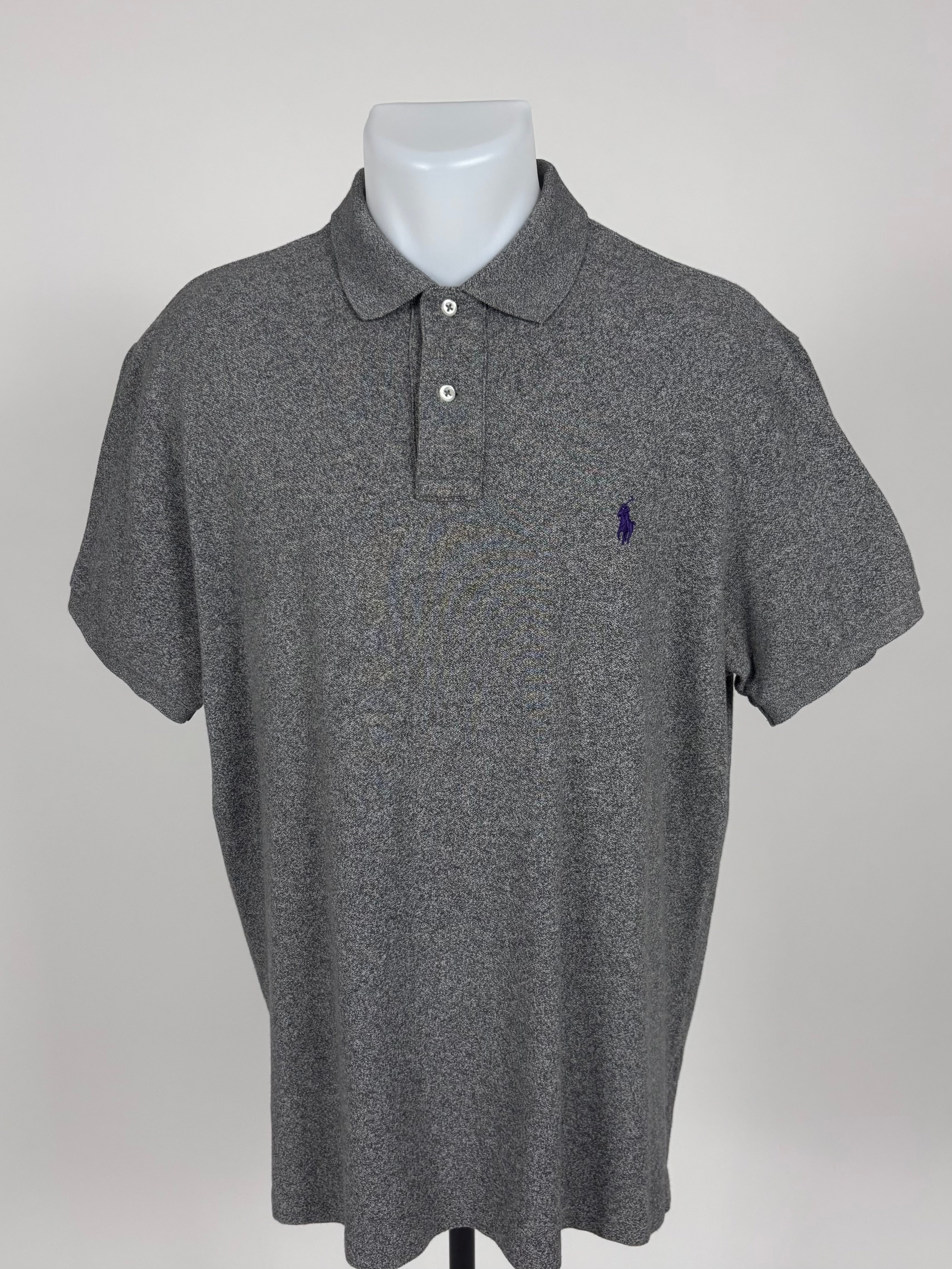 Polo Ralph Lauren Custom Fit grigia - Taglia XL