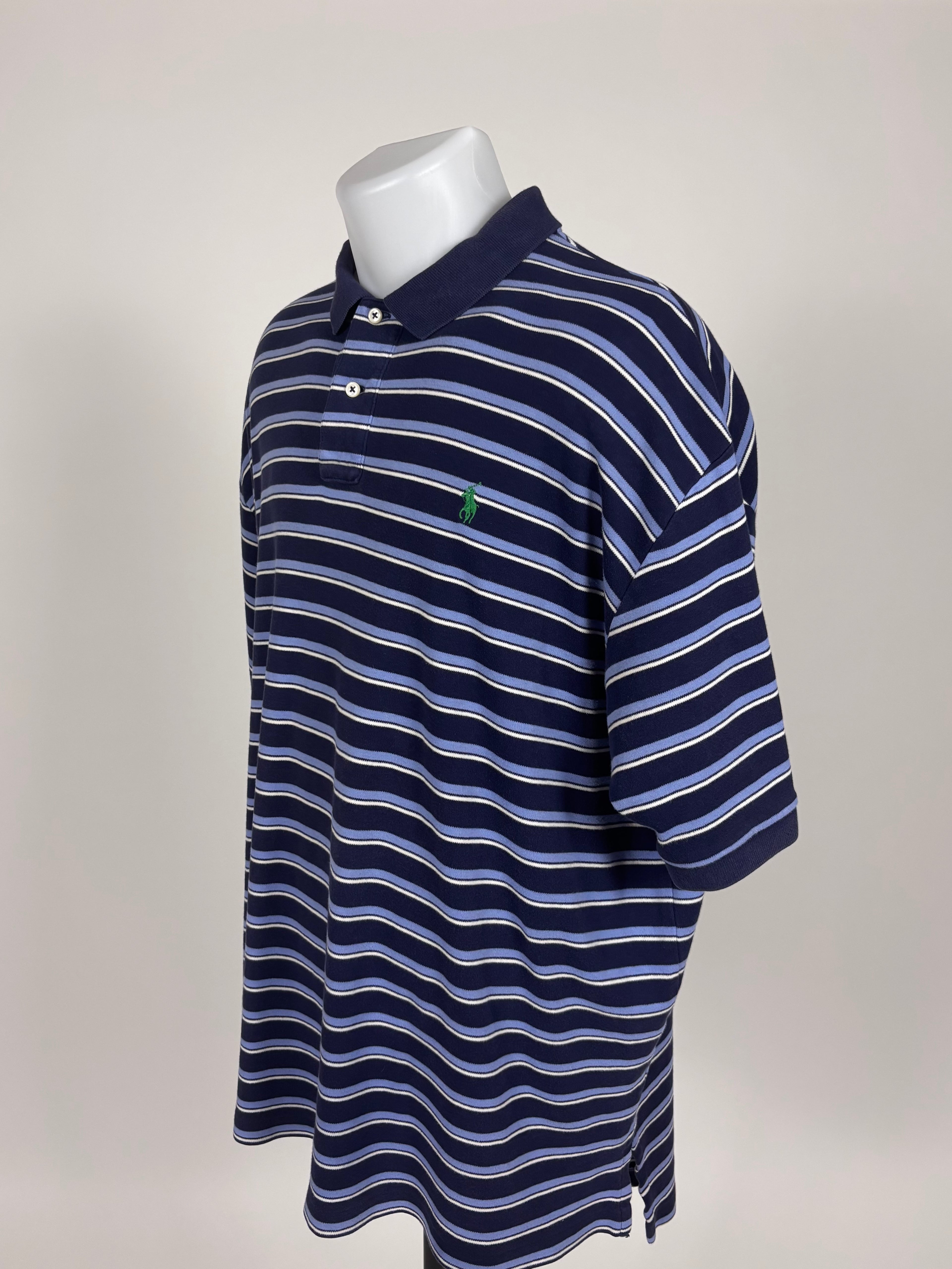 Polo Ralph Lauren Vintage a Righe - Taglia XXL