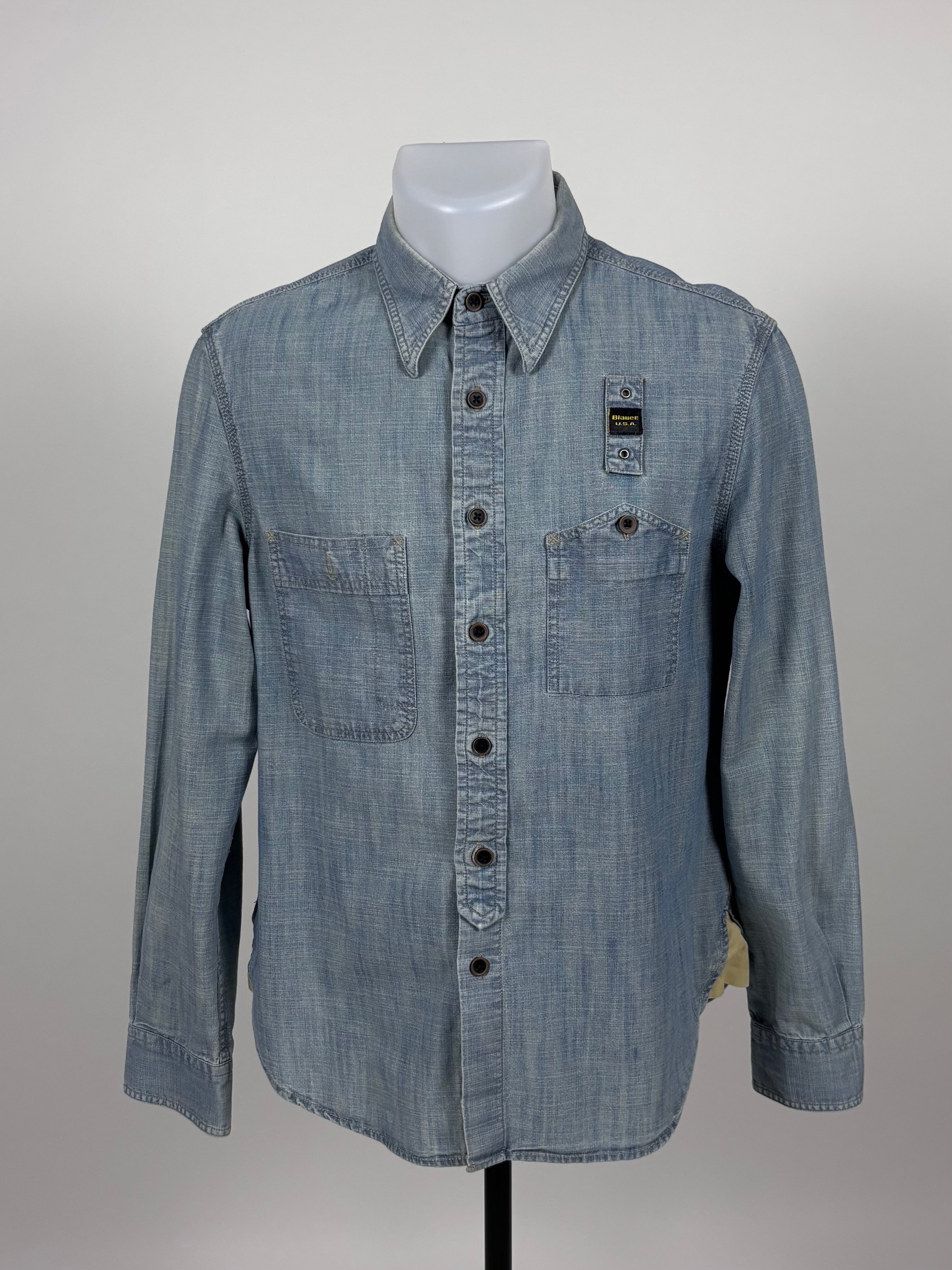 Camicia in Denim Leggero Blauer USA – Taglia M