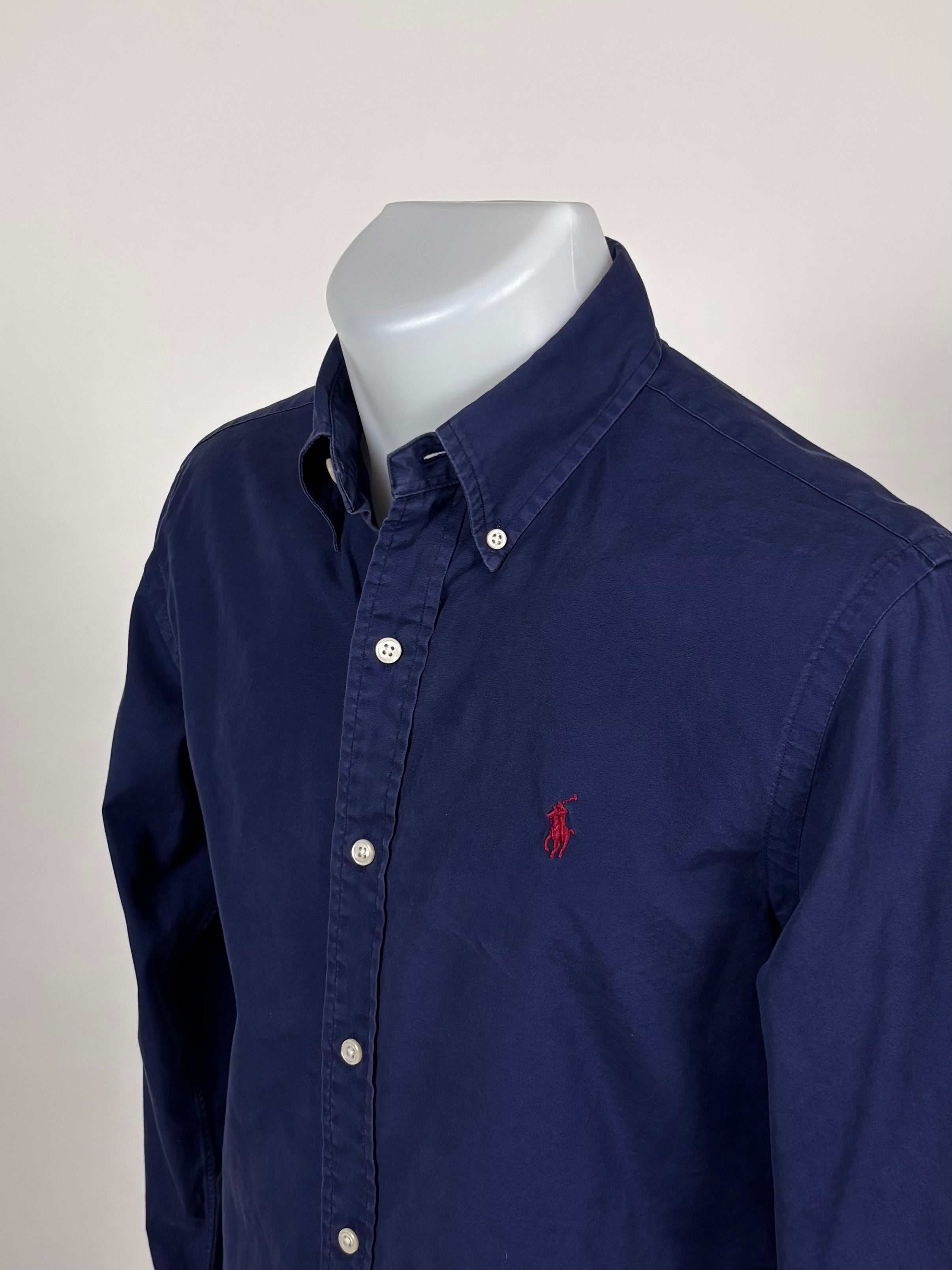 Camicia Polo Ralph Lauren Slim Fit Blu - Taglia S