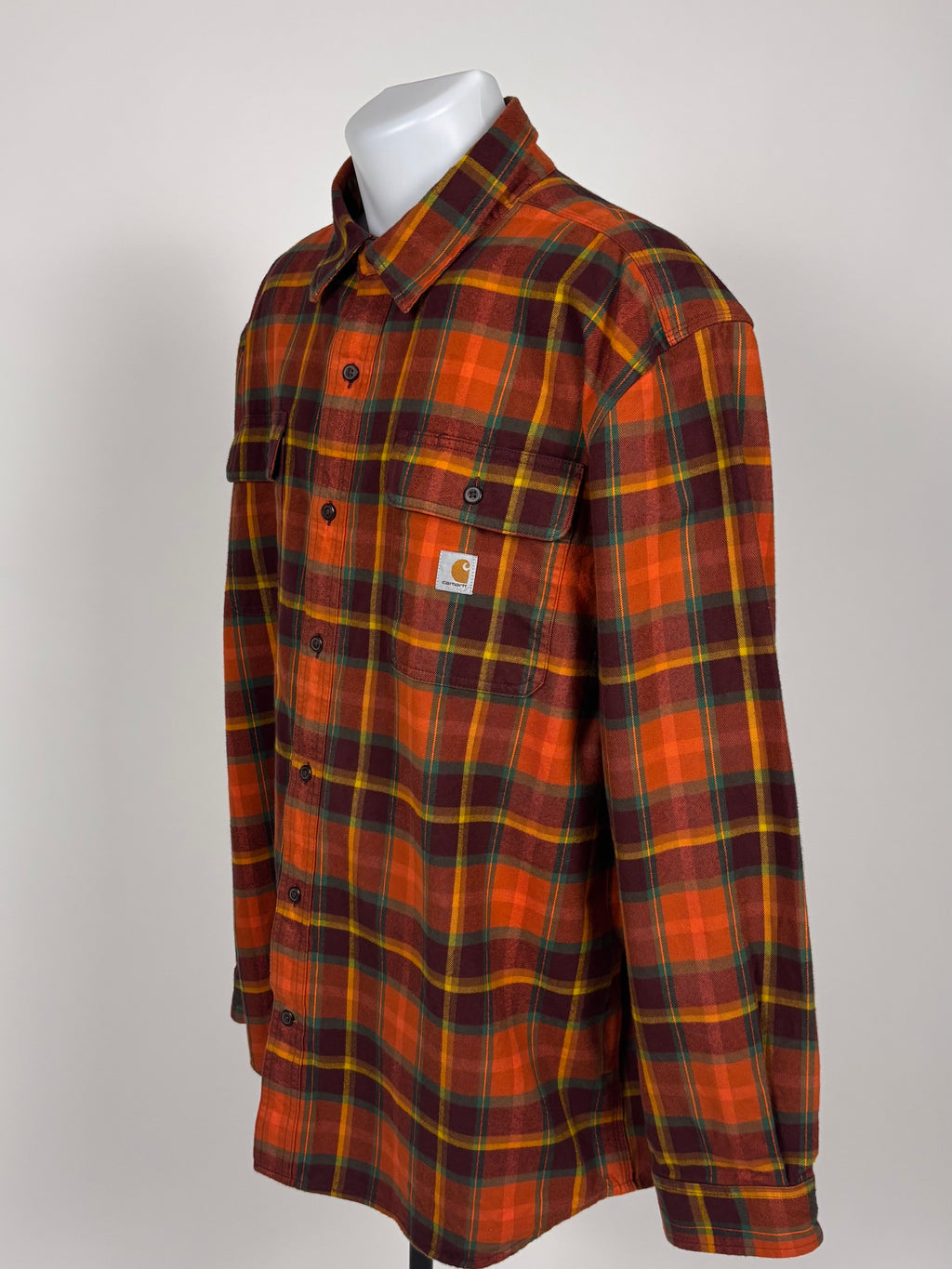 Camicia a quadri in flanella Carhartt Loose Fit - Taglia XL