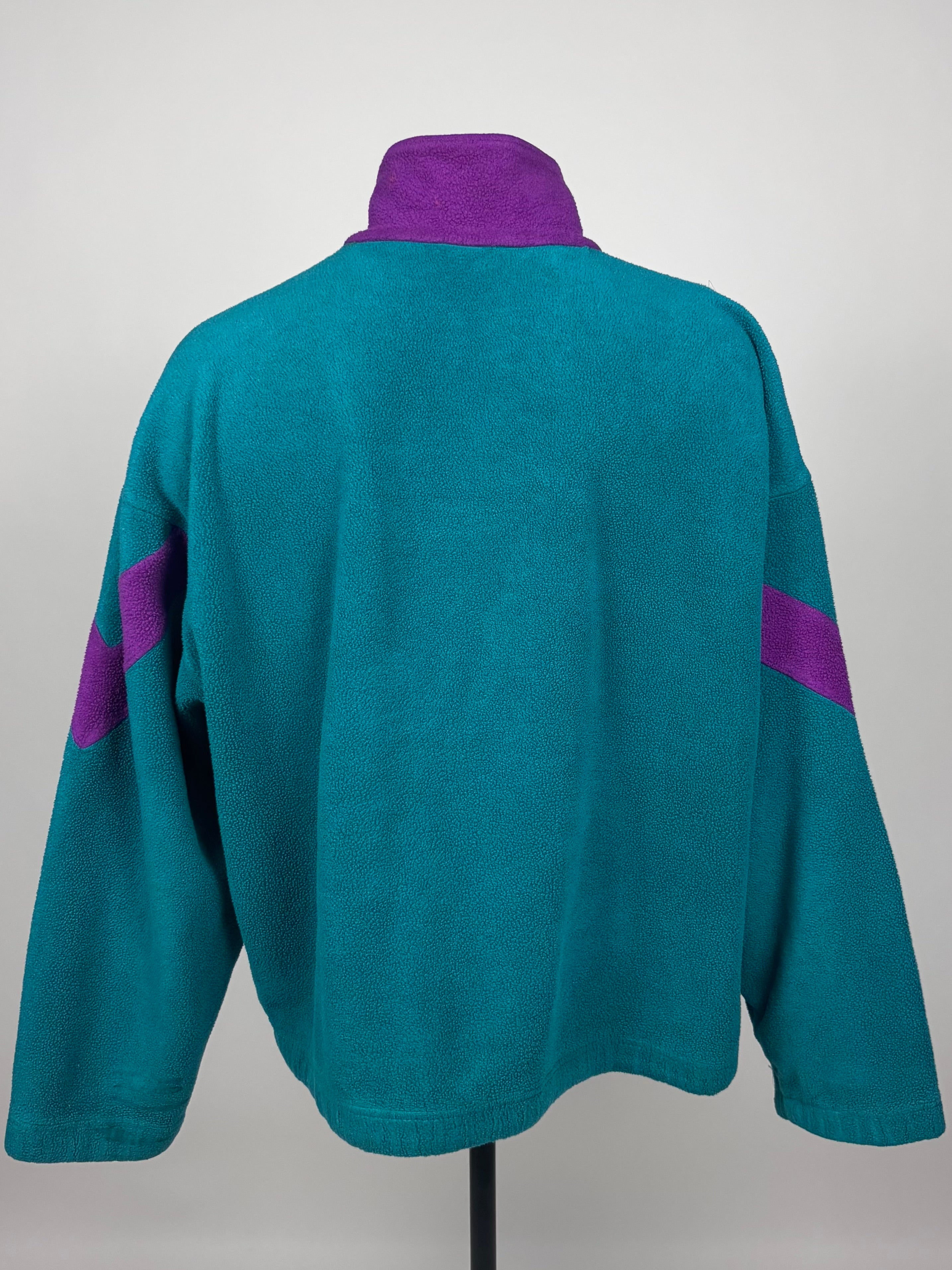 Fleece Vintage Sergio Tacchini anni '80/'90 – Made in Italy – Taglia XL