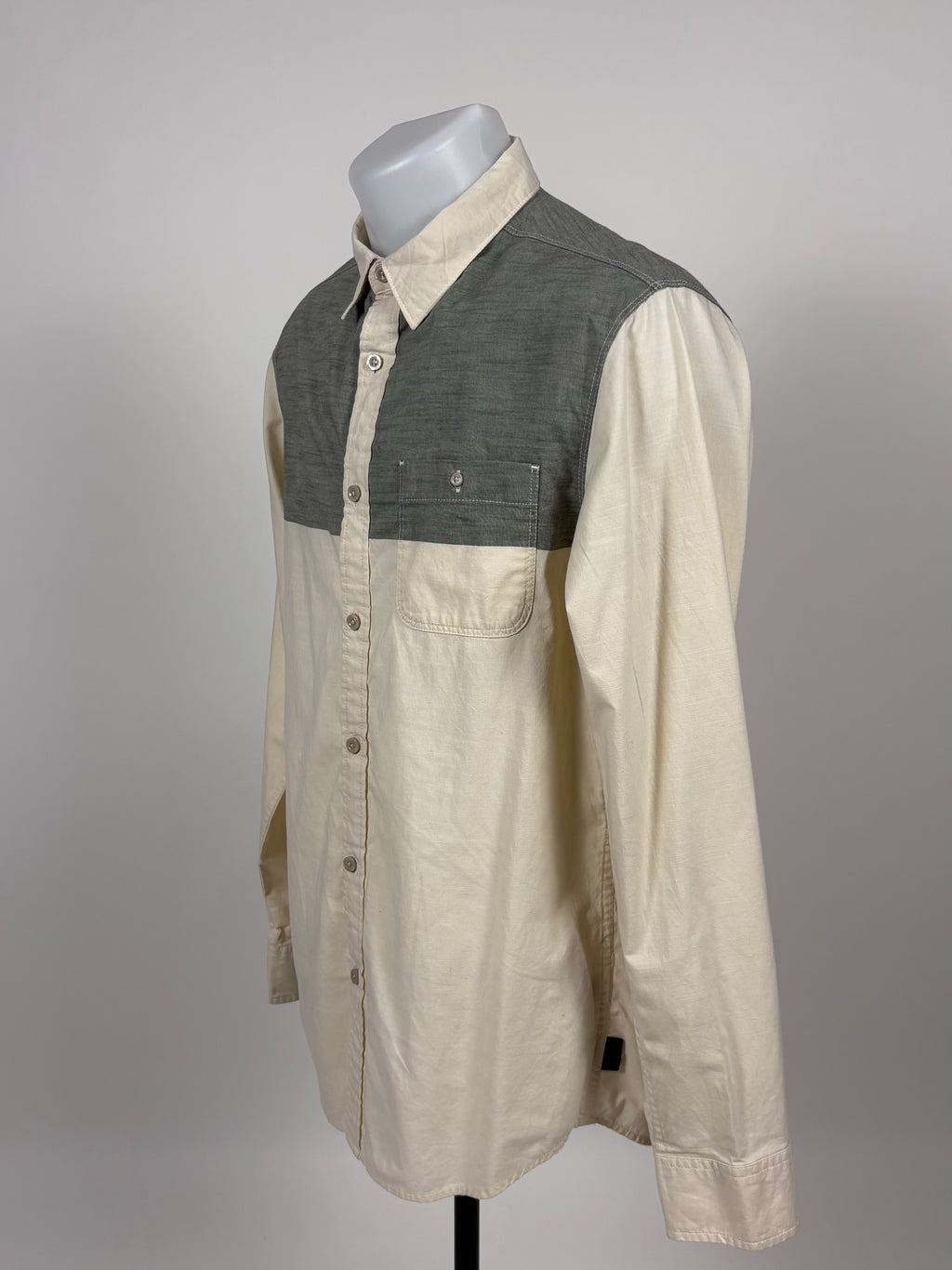 Camicia The North Face Beige e Grigio Verde - Taglia S