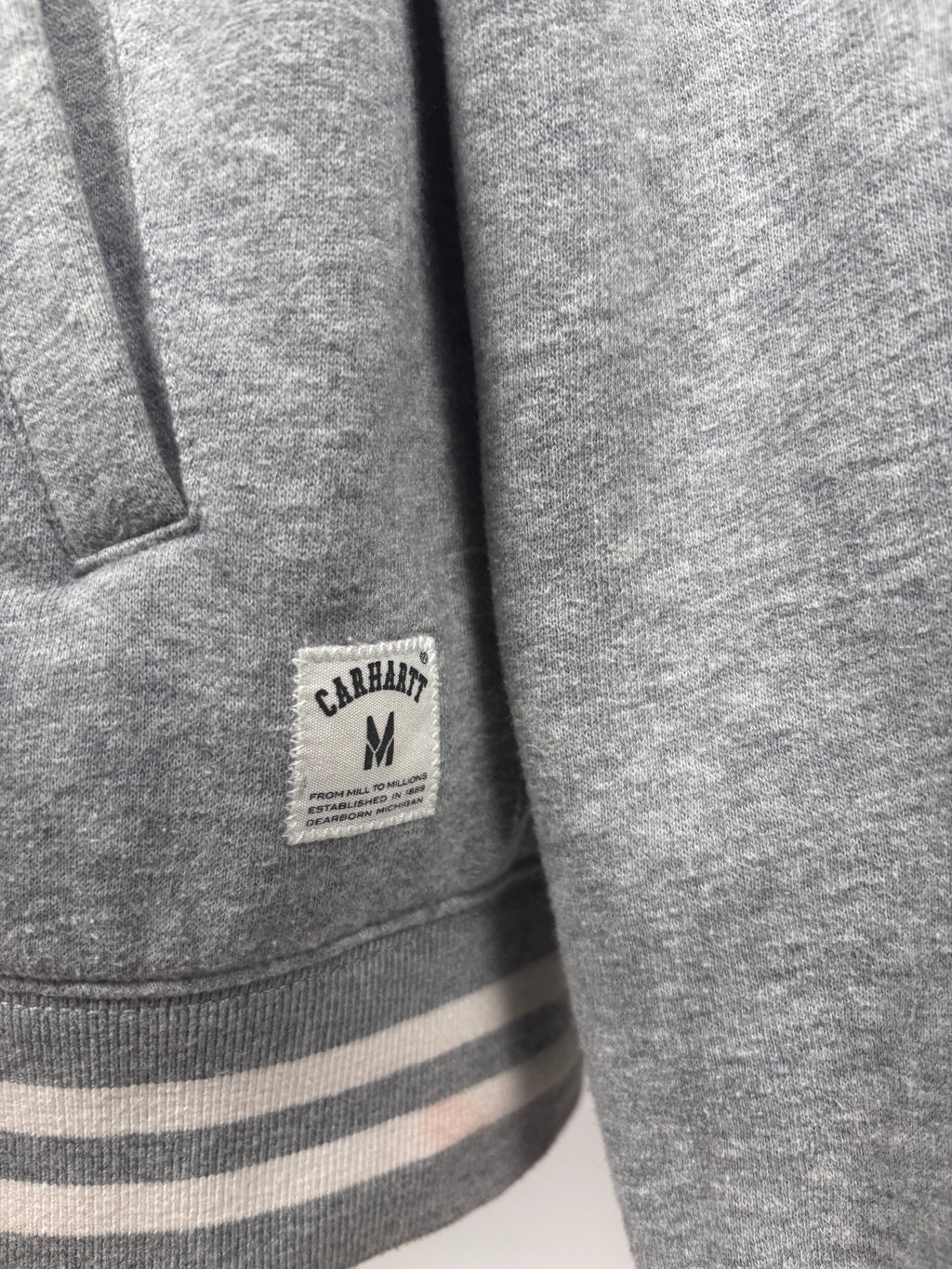 Varsity Felpata Grigia Carhartt - Taglia M