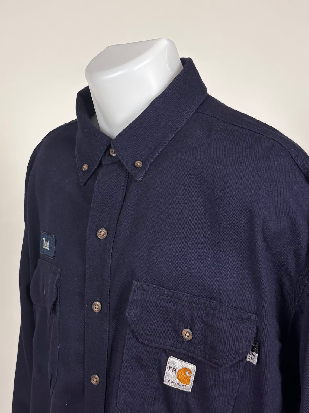 Camicia da Lavoro Carhartt Blu Navy - Taglia XL