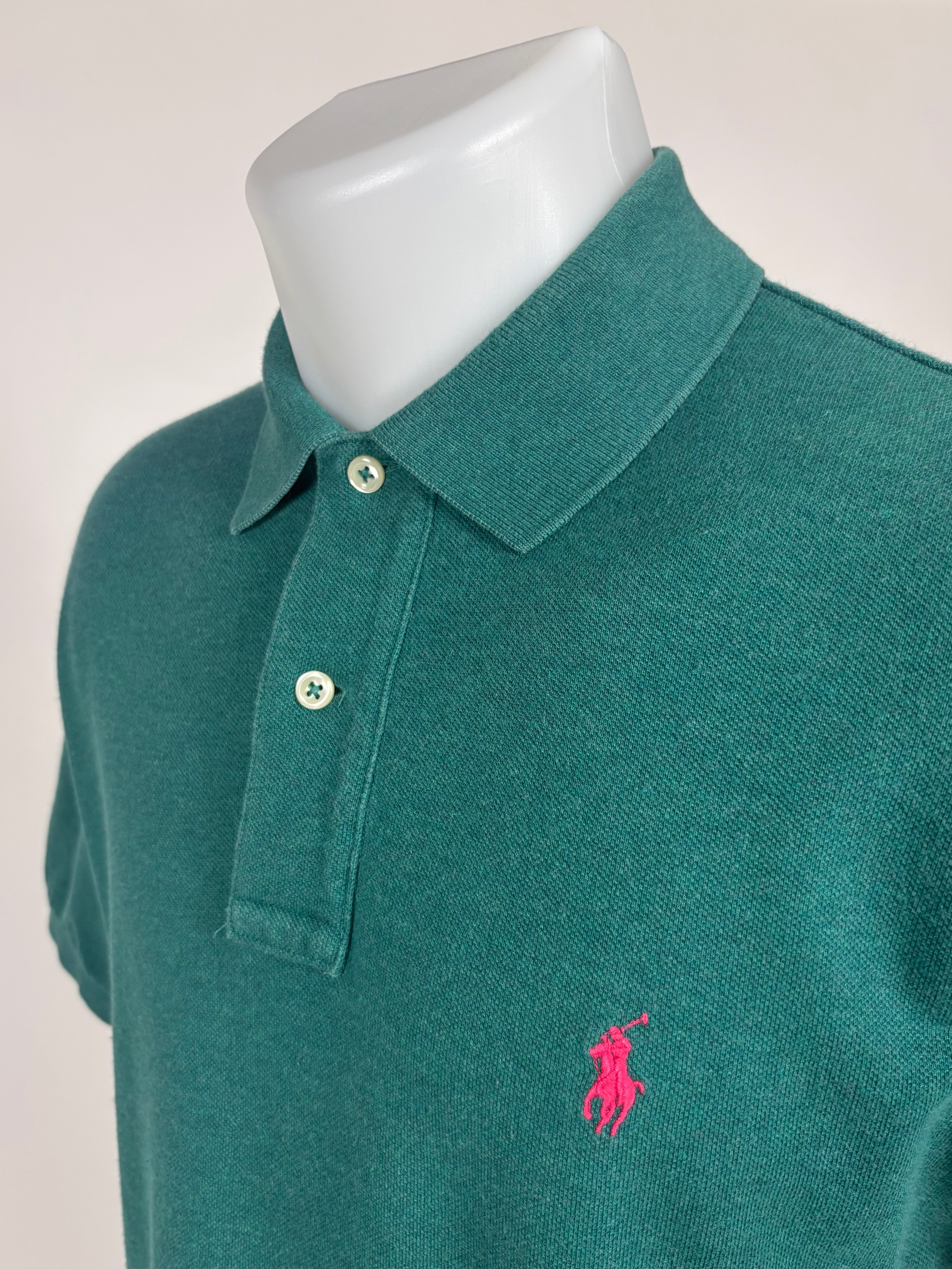 Polo Ralph Lauren verde smeraldo Classic Fit - Taglia M