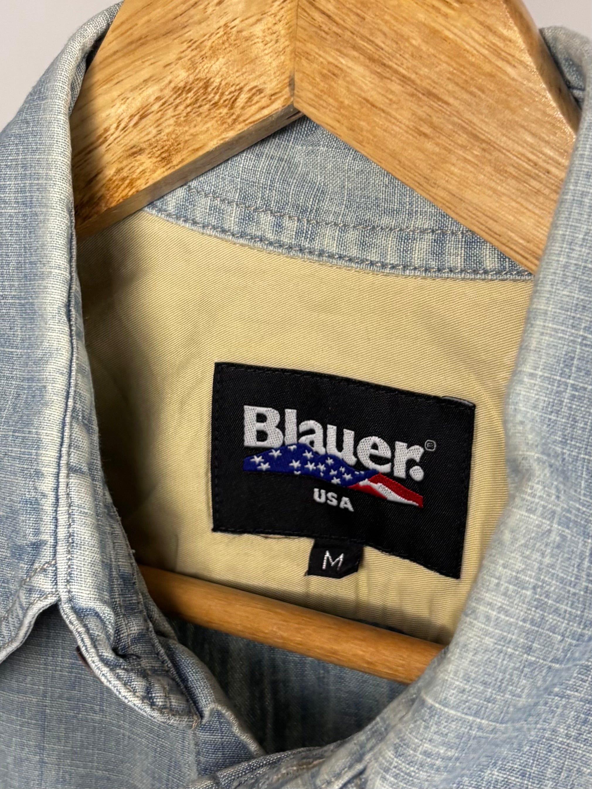 Camicia in Denim Leggero Blauer USA – Taglia M