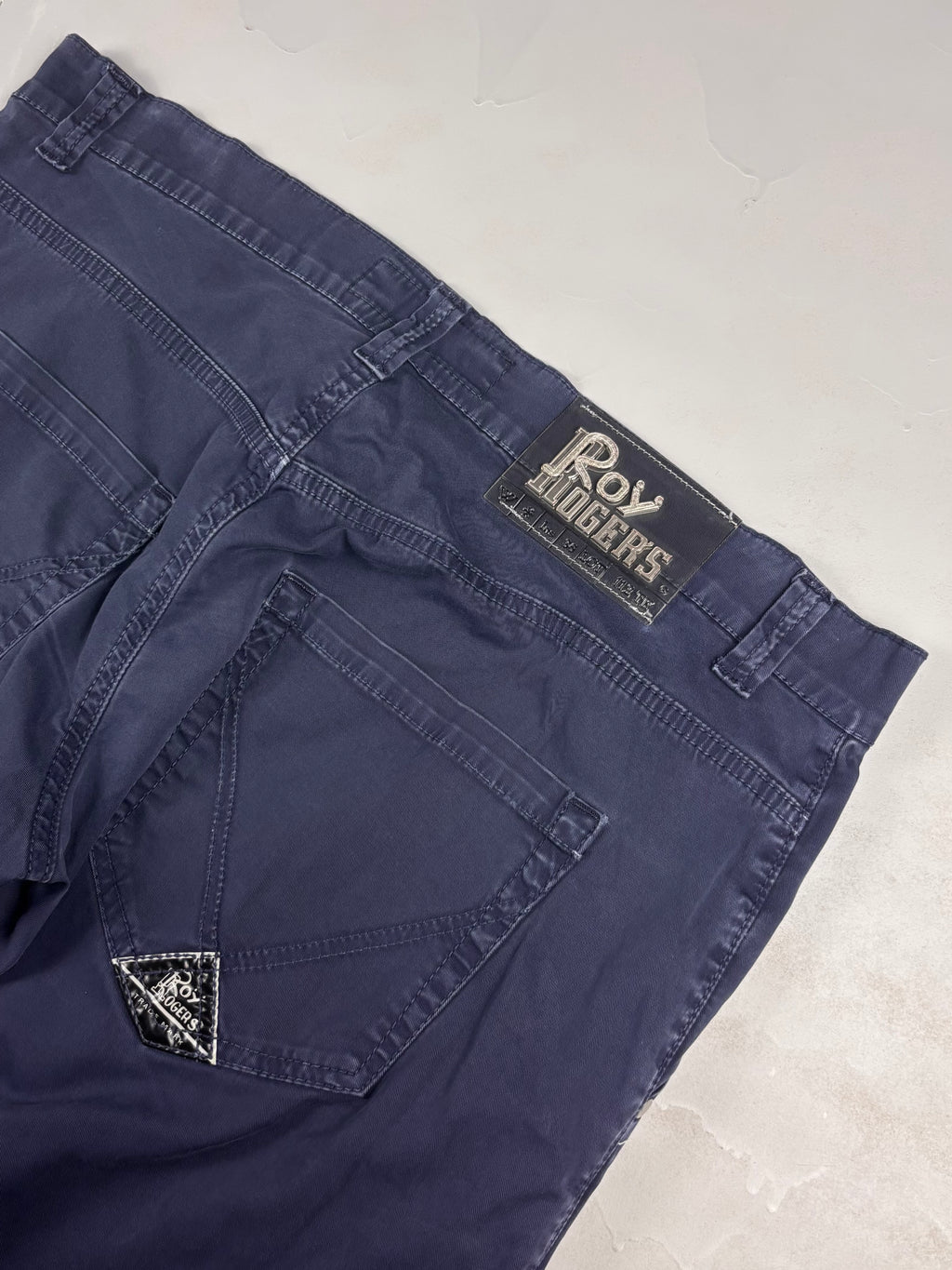 Pantaloni Chino Roy Roger's Blu Scuro - Taglia 40/54