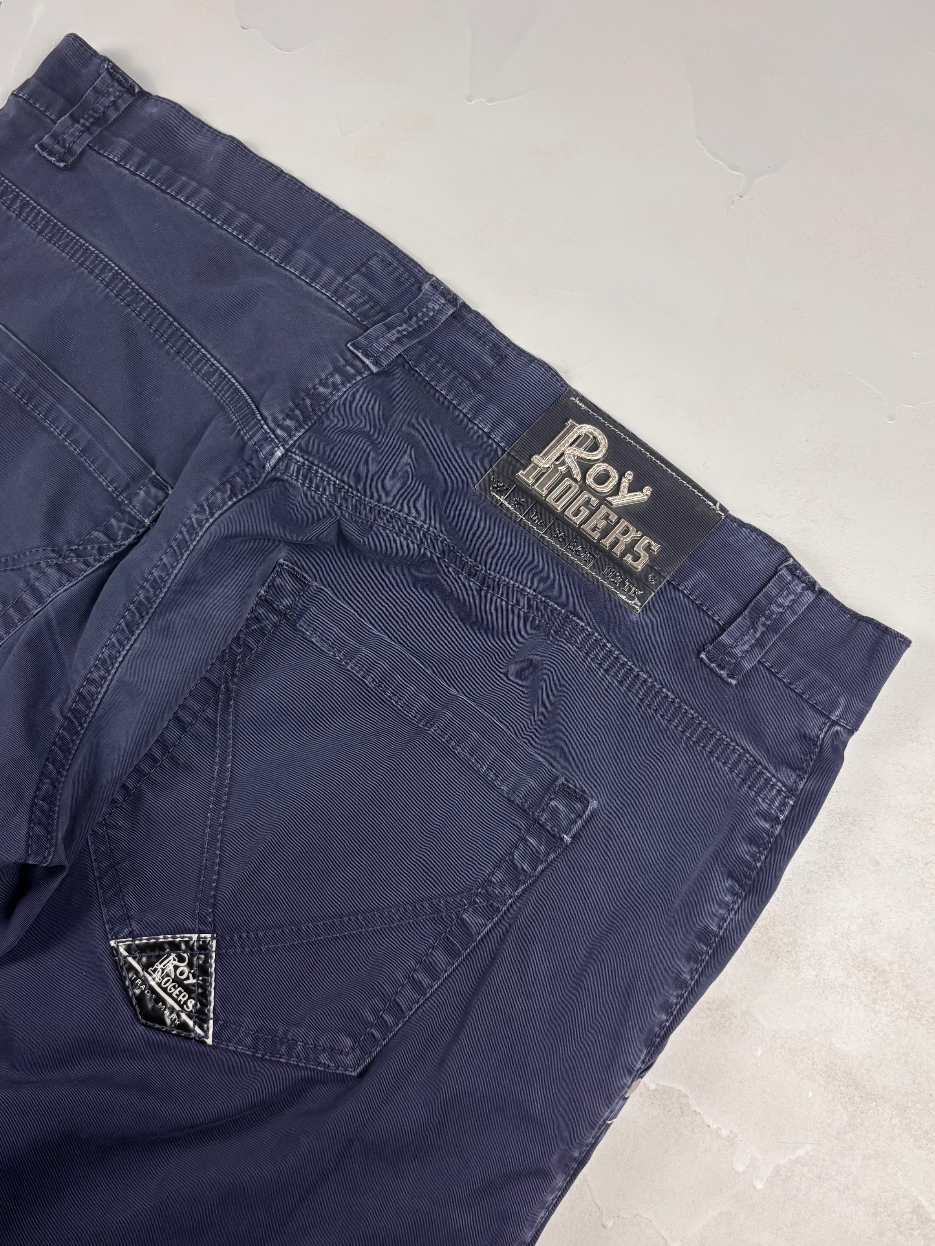 Pantaloni Chino Roy Roger's Blu Scuro - Taglia 40/54