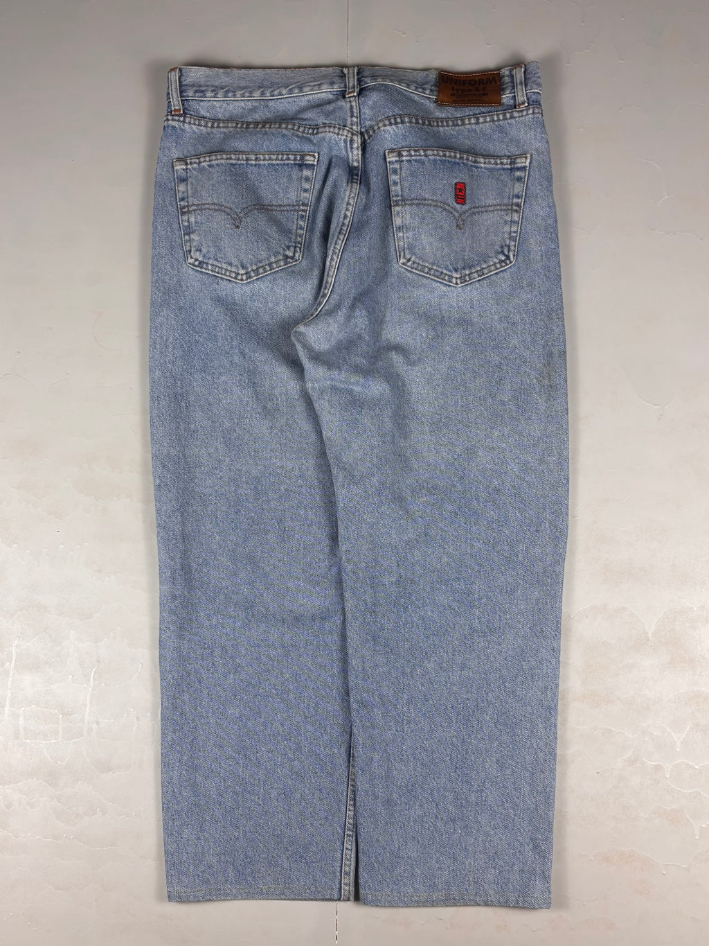 Jeans Vintage Uniform Type A-1 anni 90’ Made in Italy - Taglia 38