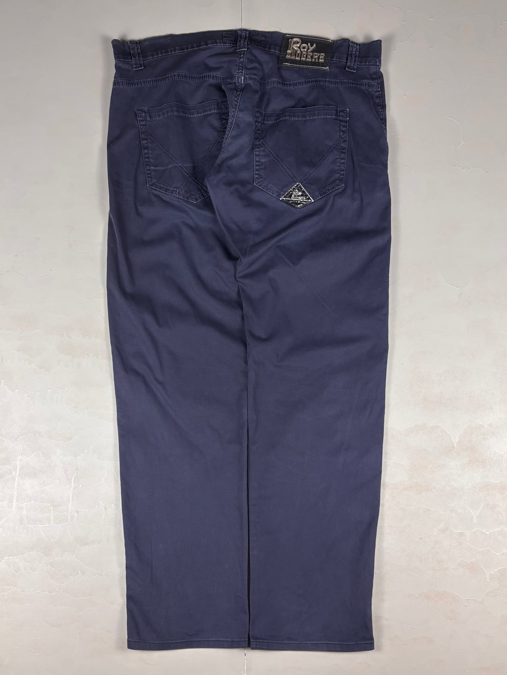 Pantaloni Chino Roy Roger's Blu Scuro - Taglia 40/54