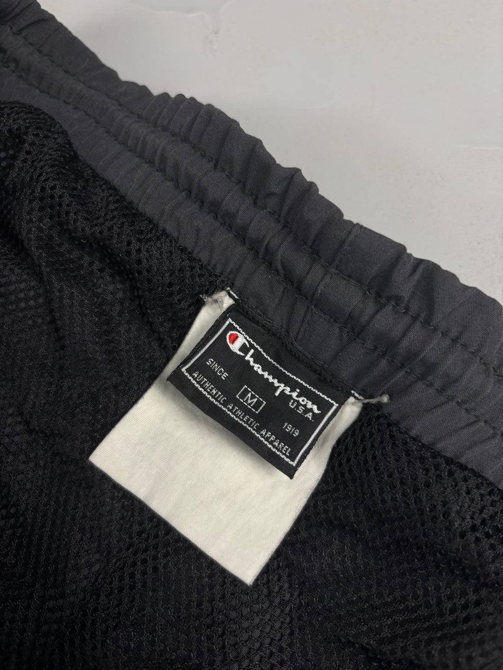 Pantaloni Track Vintage Champion primi anni ‘00 grigio scuro - Taglia M