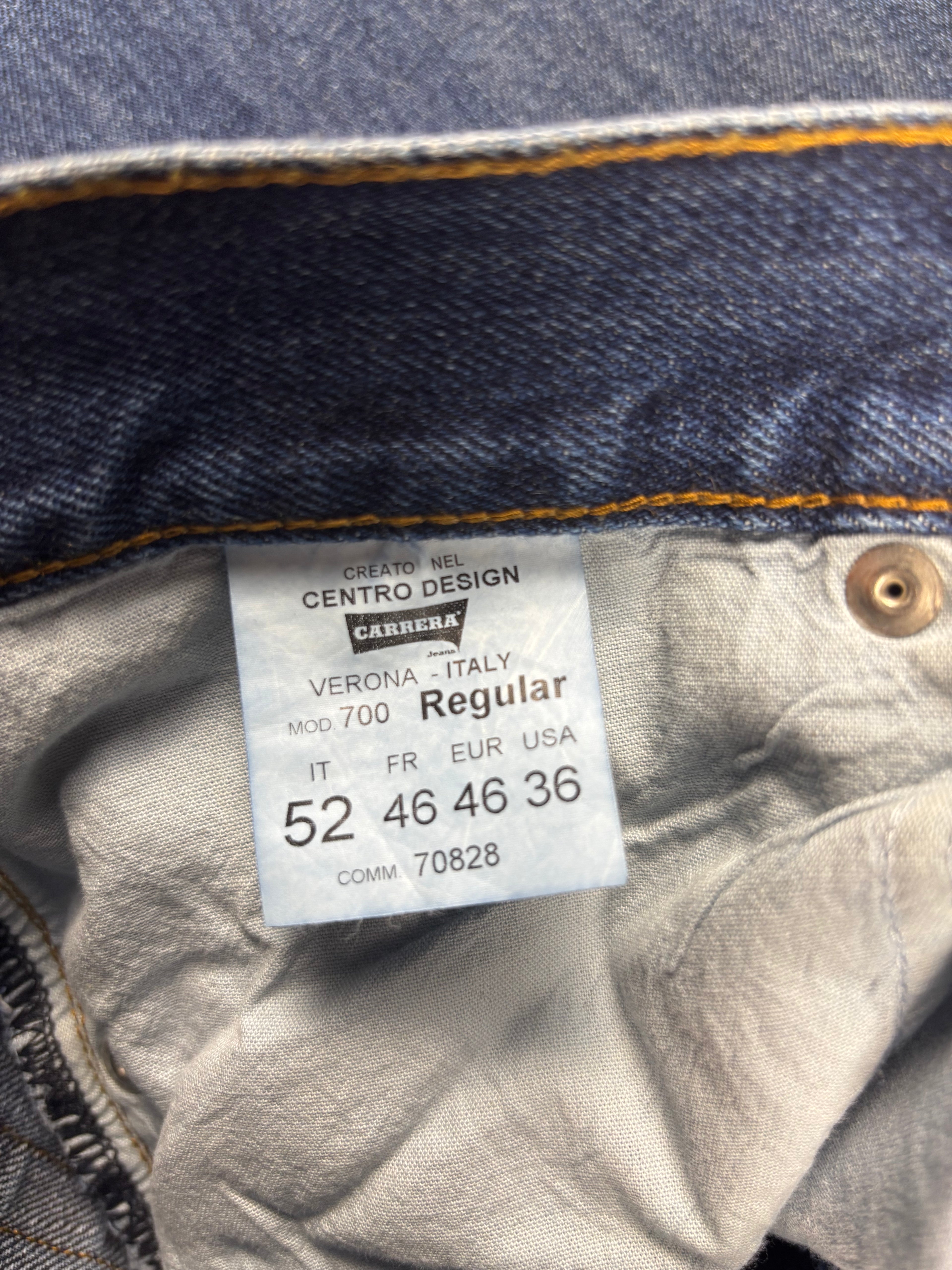 Jeans Carrera 700 Regular Fit - Blu