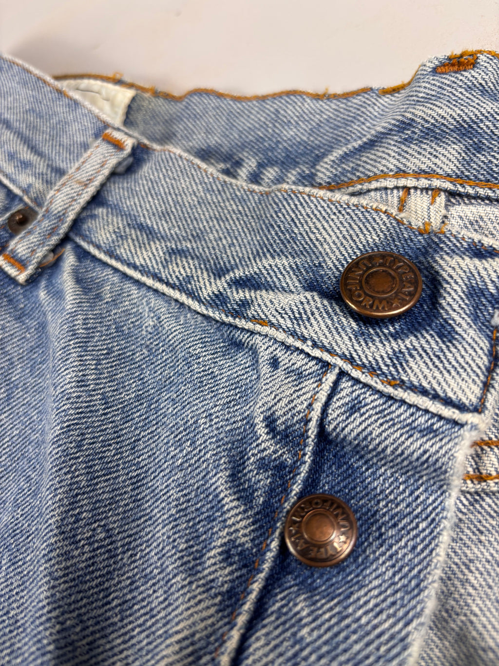 Jeans Vintage Uniform Type A-1 anni 90’ Made in Italy - Taglia 38
