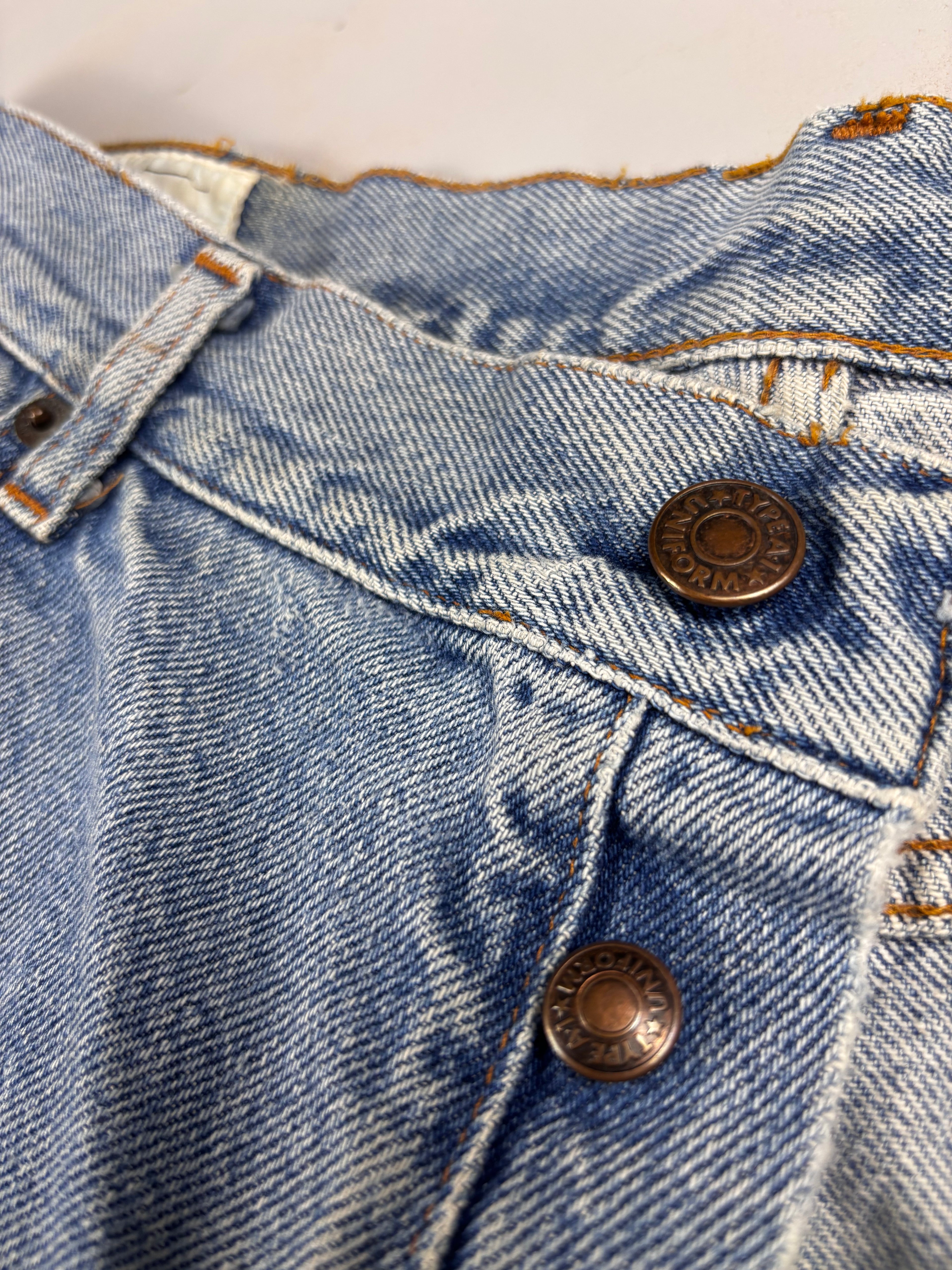 Jeans Vintage Uniform Type A-1 anni 90’ Made in Italy - Taglia 38
